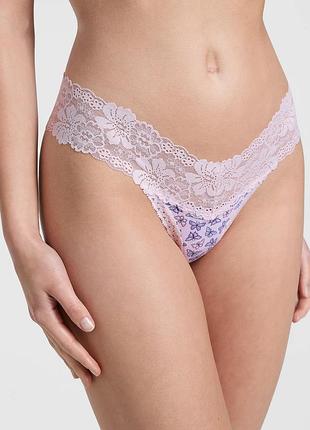 Женские трусики тонг victoria's secret pink