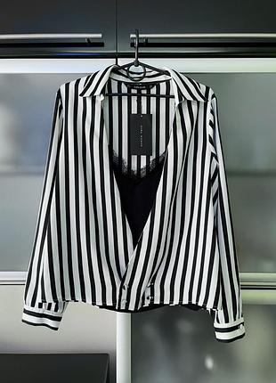 Zara жіноча, нова, ексклюзивна двійка сорочка+ маєчка.