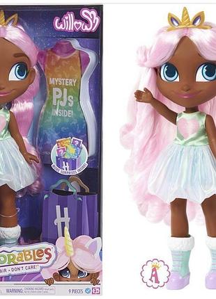 Колекційна лялька для дівчинки hairdorables mystery fashion doll willow, 46 см