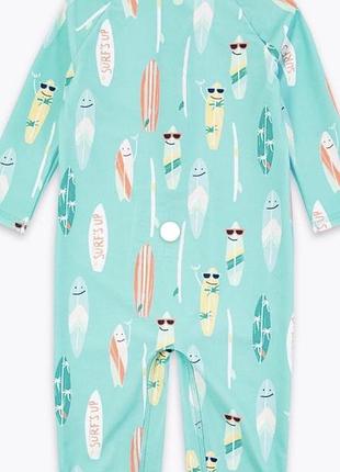 Детский купальный комбинезон m&s upf 50+ на 5–6 лет, р. 116