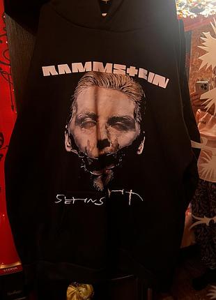 Тепле худі rammstein.