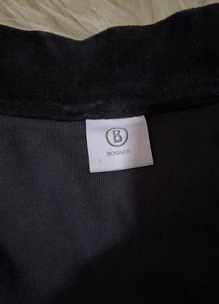 Велюрова брендова кофта bogner 3
