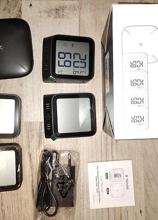 Новый умный wi-fi термометр-гигрометр x-sense sth0a41 черный (хаб + 4 датчика)