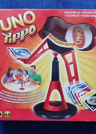 Рідка настільна гра уно-тотово (uno tippo) уно з вагами від mattel