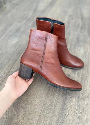 Чобітки шкіряні оригінал ecco shape 35 267163 рр.39