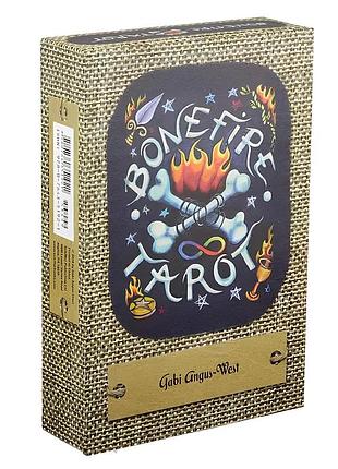 Карты таро огненных костей - bonefire tarot , 78 карт, на английском