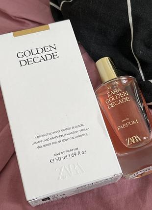 Парфуми zara golden decade