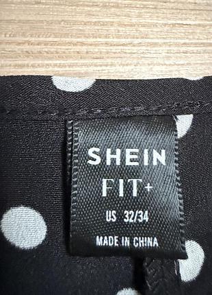 Сукня в горошок shein 32/34 батал 6