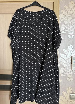 Сукня в горошок shein 32/34 батал 4
