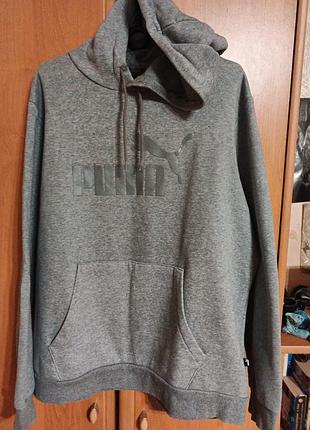 Худі чоловіче puma сіре xl