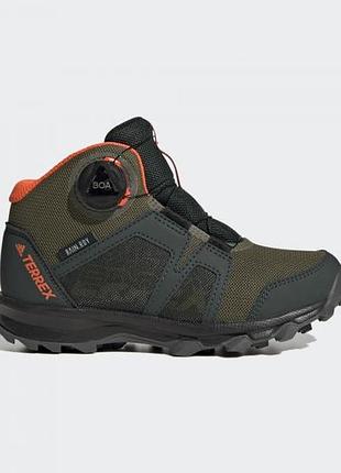 Дитячі демісезонні ботінки adidas terrex boa mid rain.rdy розмір 33 , устілка 21 см