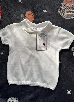 Неймовірна кофтинка для дитини 3-6 місяців rock a bye baby boutique