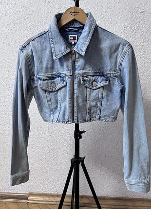 Tommy hilfiger джинсова куртка