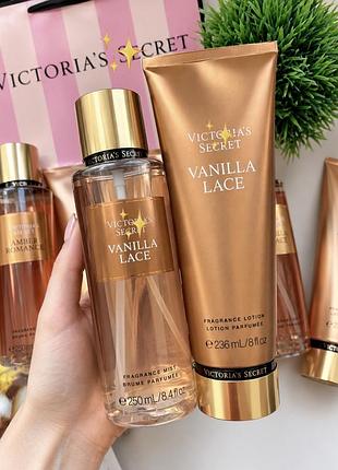 Оригінальний набір від вікторія сікрет vanilla lace victoria’a secre