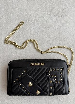 Moschino кошелек клатч