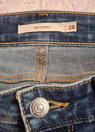 Джинси жіночі levis сині 4