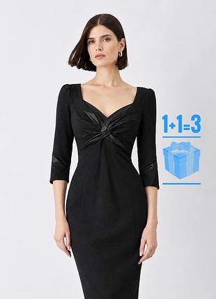 🥰цупка чорна сукня karen millen