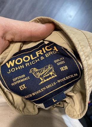 Y2k vintage woolrich pocket beige  jacket куртка чоловіча 3