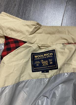 Y2k vintage woolrich pocket beige  jacket куртка чоловіча 2
