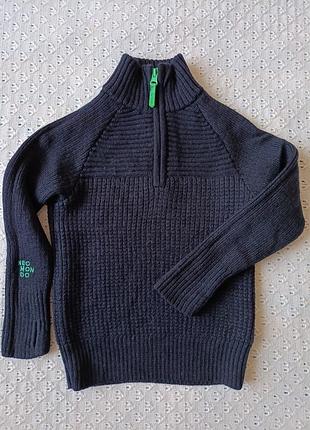 Теплий дитячий светр з 100% вовни neomondo narvik wool sweater гольф шерстяний кофта зимова