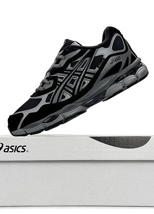 Asics gel-nyc fur black grey metallic 2