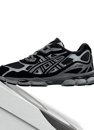 Asics gel-nyc fur black grey metallic 4