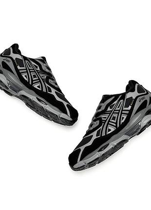 Asics gel-nyc fur black grey metallic