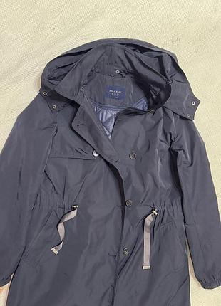Женское пальтоьплащ zara 7