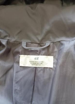 Куртка h&m осінь зима 140 4