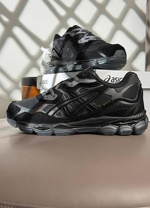 Женские зимние кроссовки asics gel-nyc fur мех