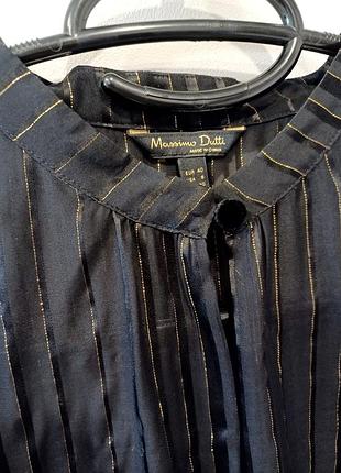 Шелковая воздушная блуза от massimo dutti 3