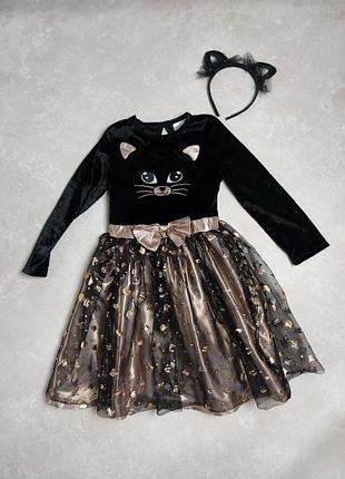 Карнавальный костюм киса на 5-6 лет