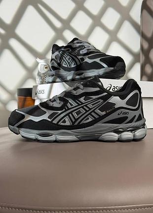 Женские зимние кроссовки asics gel-nyc fur мех
