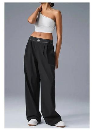 Спортивні штани спортивные штаны alo yoga high-waist pursuit trouser