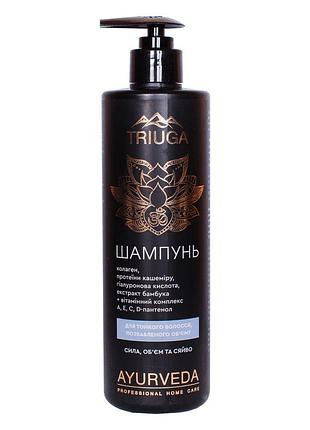 Шампунь «сила, объем и сияние»