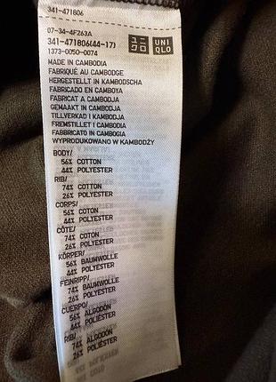 Флісовий лонгслів uniqlo 10