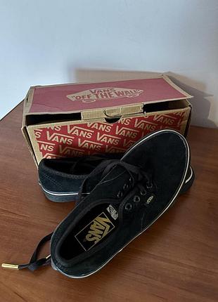 Кеди vans замшеві