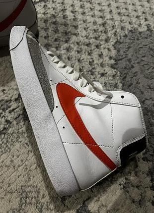 Хайтопи кеди кросівки nike, розмір 36, білі