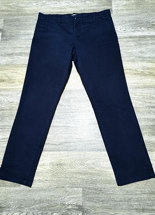 Мужские брендовые брюки carhartt wip , размер 34/30 (темно-синие) .