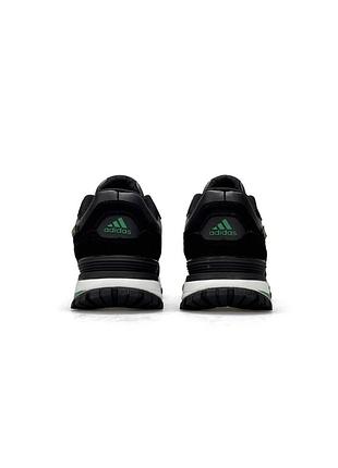 Adidas zx 750 black white green
