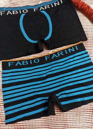Новые мужские эластичные боксеры размер л , fabio farini
