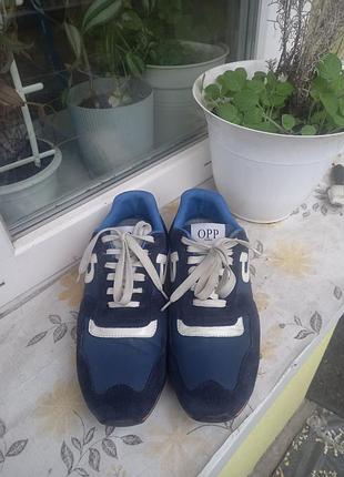 Opp france lace-up suede sneakers (артикул: 0s173168)