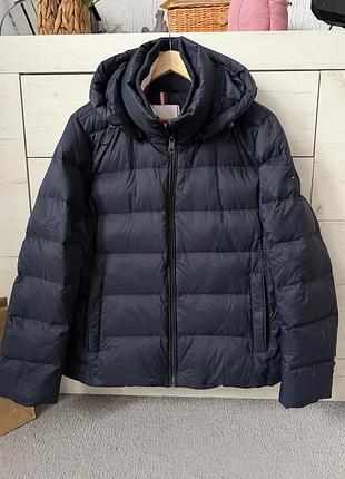 Чоловічій крутий пуховик tommy hilfiger оригінал