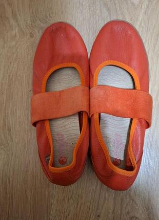 Шкіряні анатомічні балетки camper right nina (оригінал)