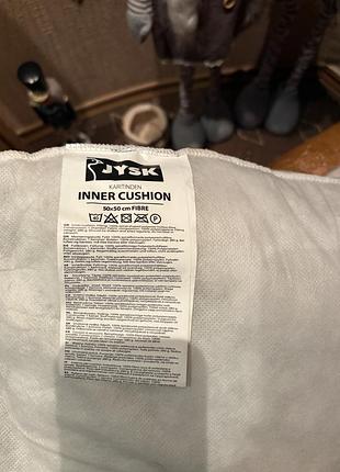 Подушка / наполнение для подушки или декоративная подушка 50х50 karitinden