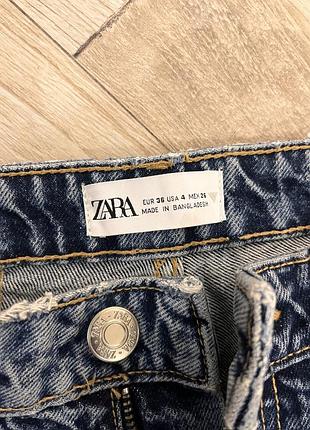 Жіночі джинси мом zara 3