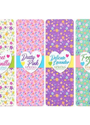 Набор ламинированных закладок для книг "spring collection" ап-0902-11, 4 шт