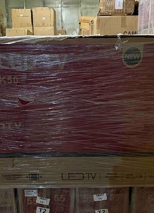 Телевізор smart tv 55" android, тюнер t2, wi-fi, usb, hdmi 5