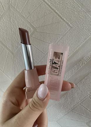 Бальзам для губ maybelline new york lifter glaze oil balm 009 latte crush
