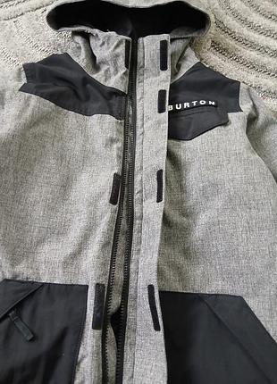 Куртка для хлопчика burton сіра 5
